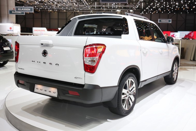 2019 SsangYong Musso resim galerisi (07.03.2018)