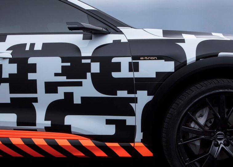 Audi E-Tron prototip resim galerisi (Cenevre) (08.03.2018)