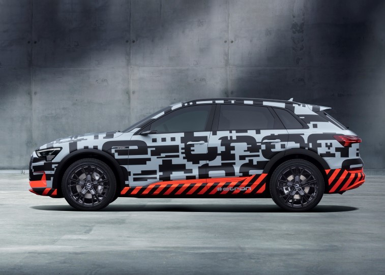 Audi E-Tron prototip resim galerisi (Cenevre) (08.03.2018)