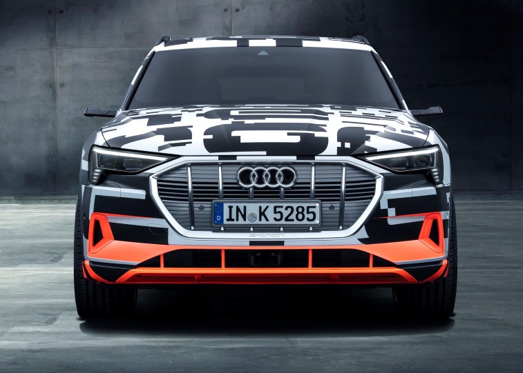 Audi E-Tron prototip resim galerisi (Cenevre) (08.03.2018)