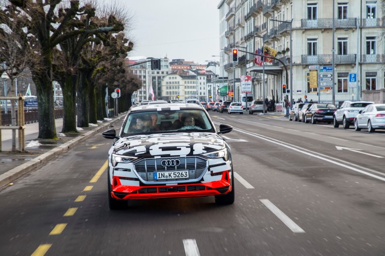 Audi E-Tron prototip resim galerisi (Cenevre) (08.03.2018)
