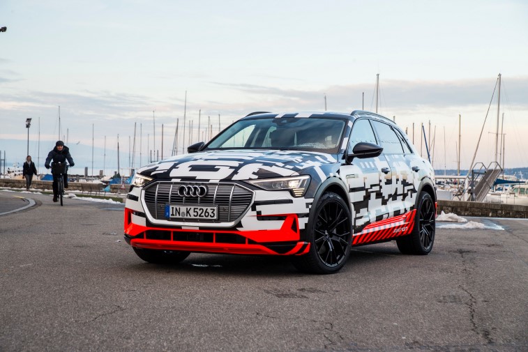 Audi E-Tron prototip resim galerisi (Cenevre) (08.03.2018)