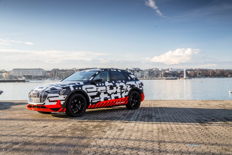 Audi E-Tron prototip resim galerisi (Cenevre) (08.03.2018)