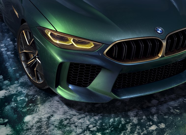 BMW Concept M8 Gran Coupe resim galerisi (09.03.2018)