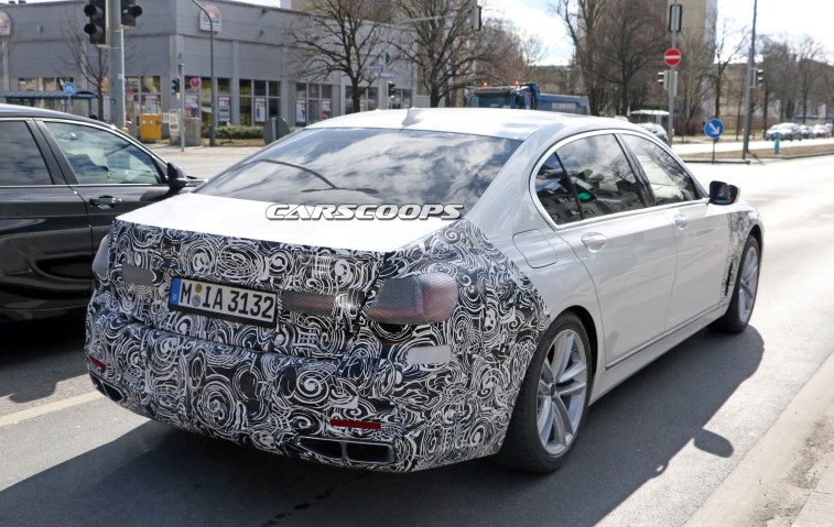 Makyajl BMW 7 Serisi resim galerisi (21.03.2018)