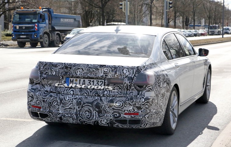 Makyajl BMW 7 Serisi resim galerisi (21.03.2018)