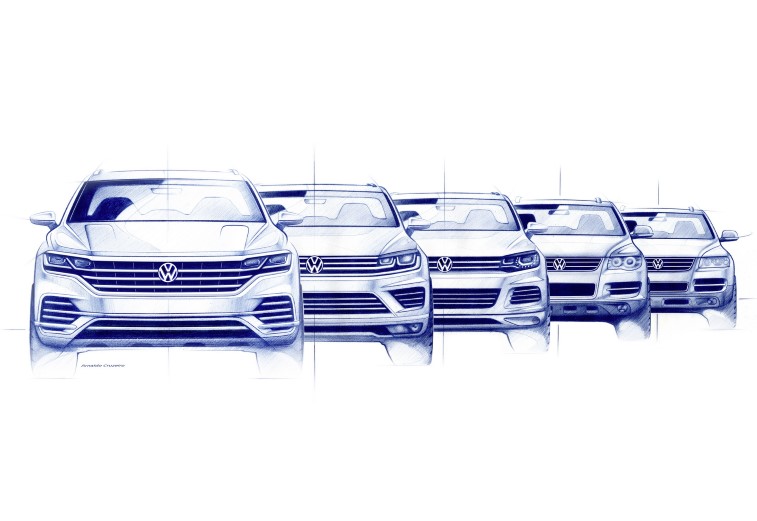 Yeni Volkswagen Touareg resim galerisi (27.03.2018)