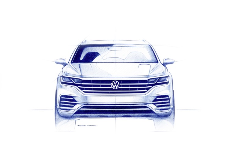 Yeni Volkswagen Touareg resim galerisi (27.03.2018)