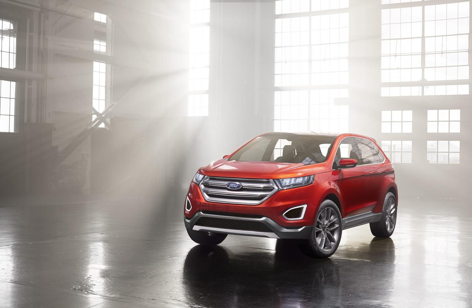 YEN FORD EDGE SUV KONSEPT RESM GALERS