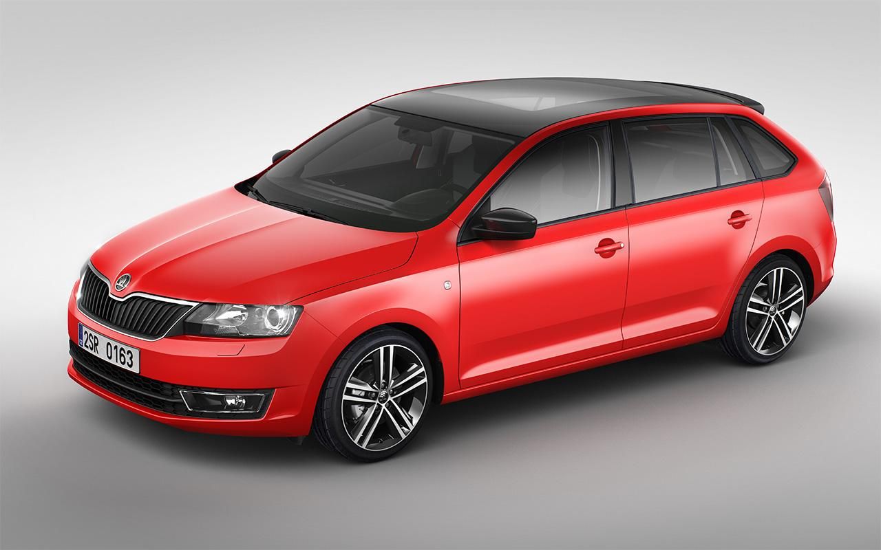 YEN SKODA RAPD SPACEBACK RESM FOTORAF GALERS