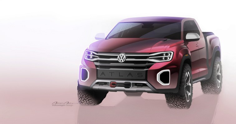 Yeni VW Atlas Tanoak konsepti resim galerisi (29.03.2018)