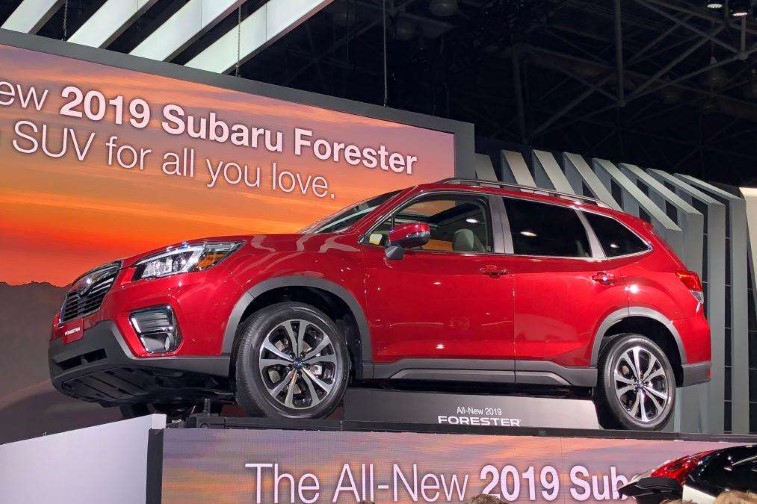 Yeni Subaru Forester SUV resim galerisi (30.03.2018)