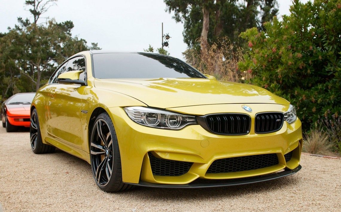 YEN BMW M4 COUPE KONSEPT PEEBLE BEACH TANITIM RESM GALERS