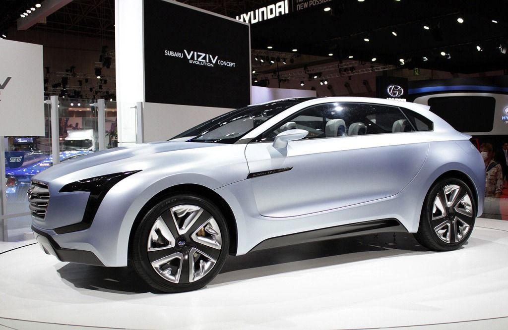 SUBARU VZV EVOLUTON KONSEPT TOKYO FUARI RESM GALERS