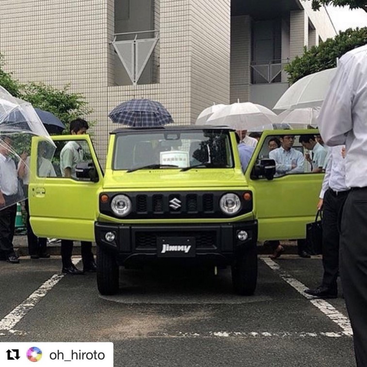 2019 Suzuki Jimny resim galerisi (13.06.2018)