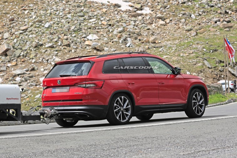 Yeni Skoda Kodiaq RS resim galerisi (13.06.2018)