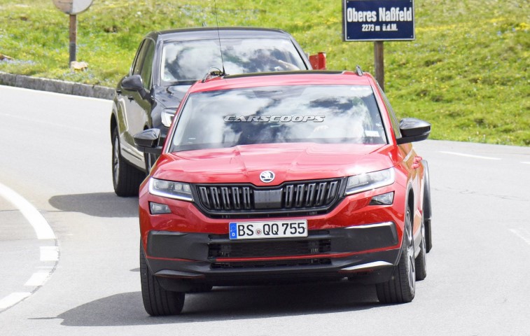Yeni Skoda Kodiaq RS resim galerisi (13.06.2018)