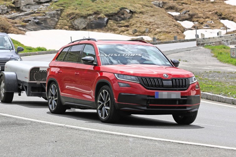 Yeni Skoda Kodiaq RS resim galerisi (13.06.2018)