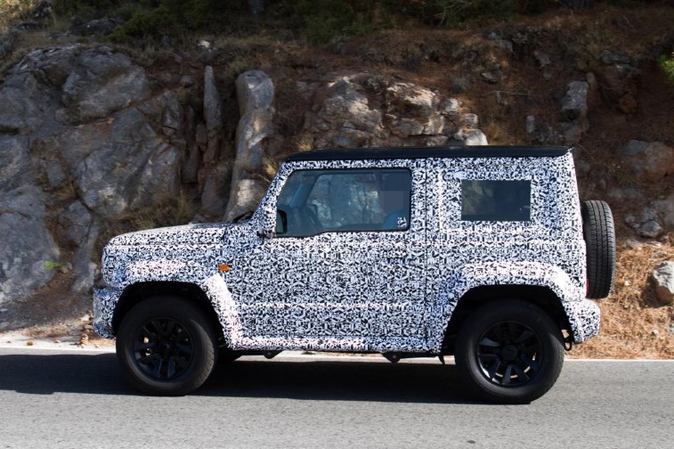 Yeni 2019 Suzuki Jimny SUV resim galerisi (07.07.2018)