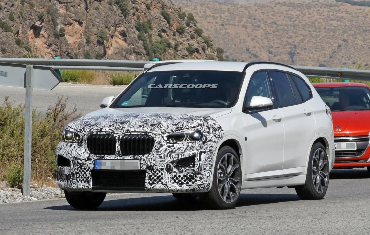 Makyajl BMW X1 resim galerisi (29.08.2018)