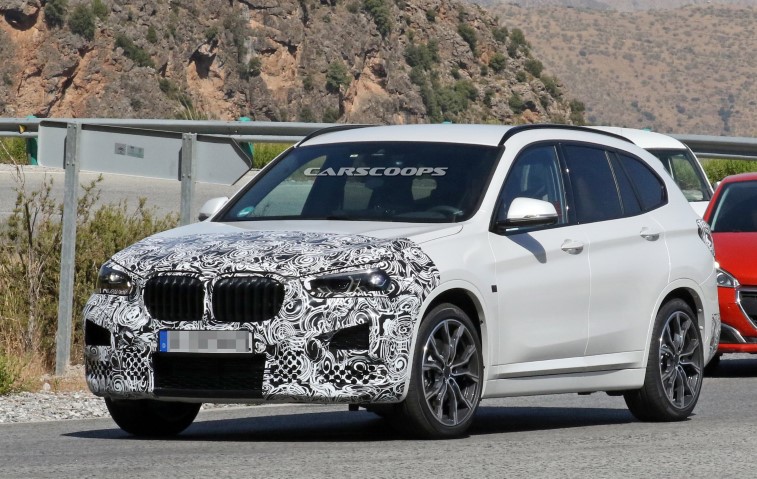 Makyajl BMW X1 resim galerisi (29.08.2018)