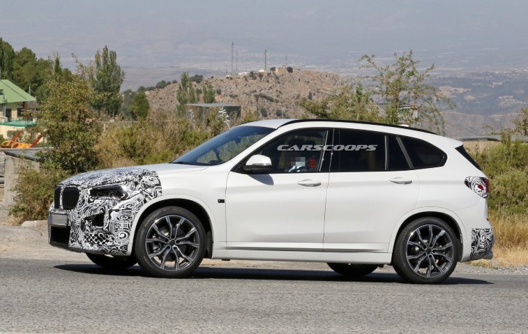 Makyajl BMW X1 resim galerisi (29.08.2018)