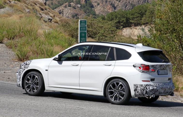 Makyajl BMW X1 resim galerisi (29.08.2018)