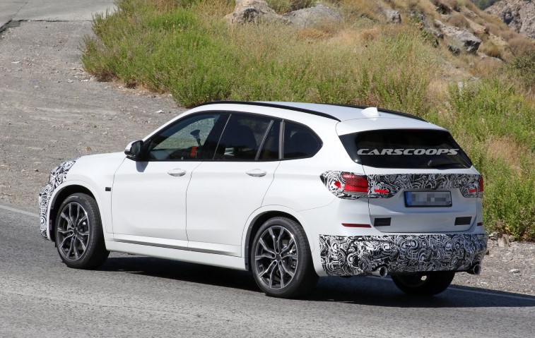 Makyajl BMW X1 resim galerisi (29.08.2018)
