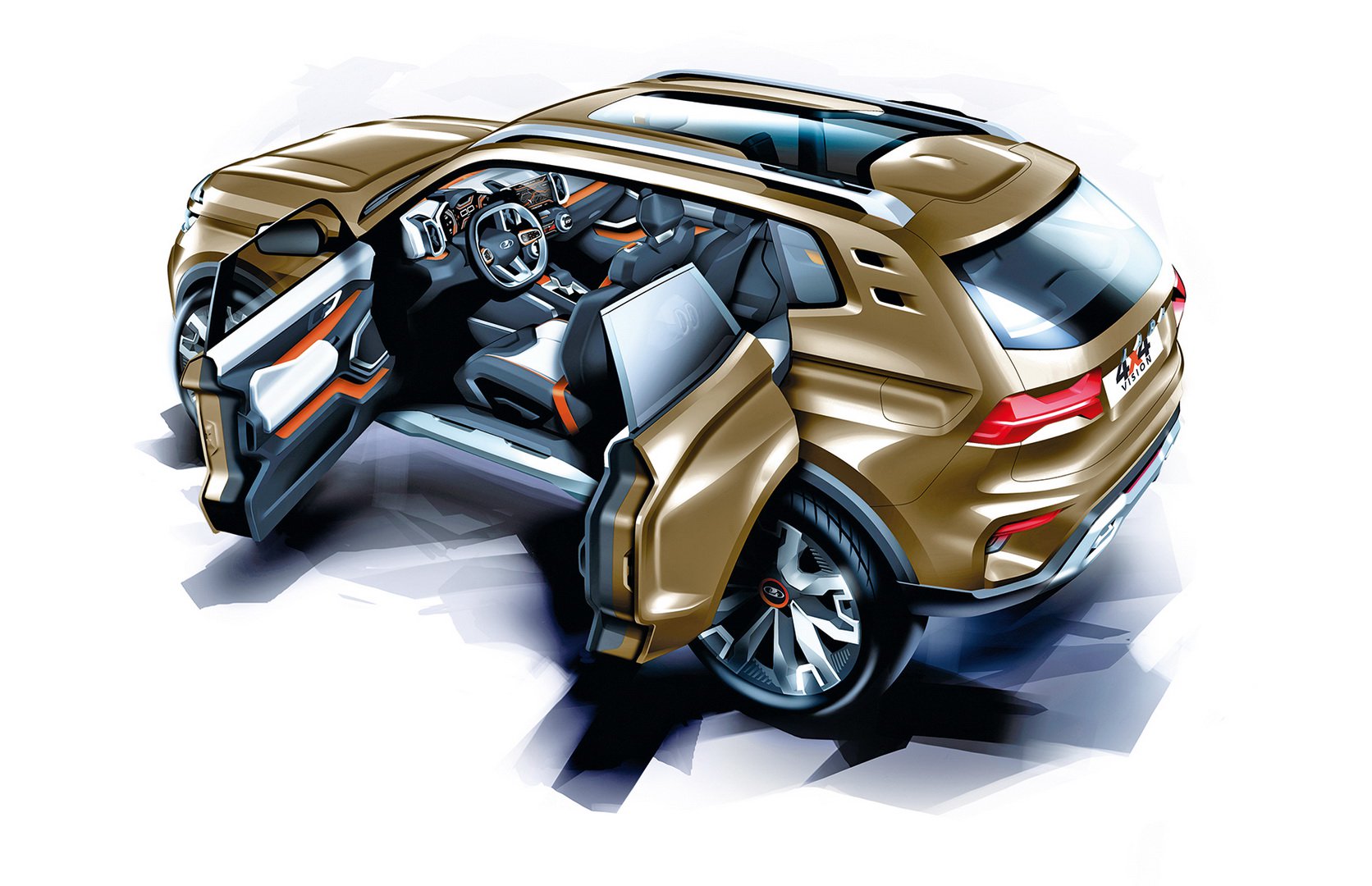 Lada 4�4 Vision konsepti resim galerisi (30.08.2018)