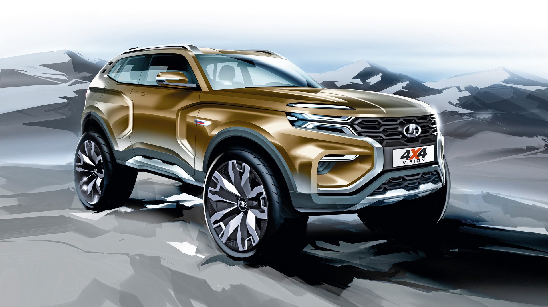 Lada 4�4 Vision konsepti resim galerisi (30.08.2018)