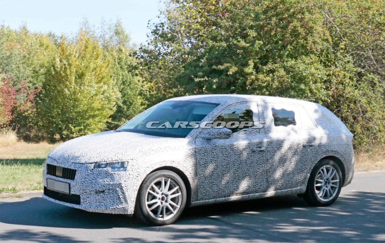 2019 Skoda Rapid Spaceback resim galerisi (11.09.2018)
