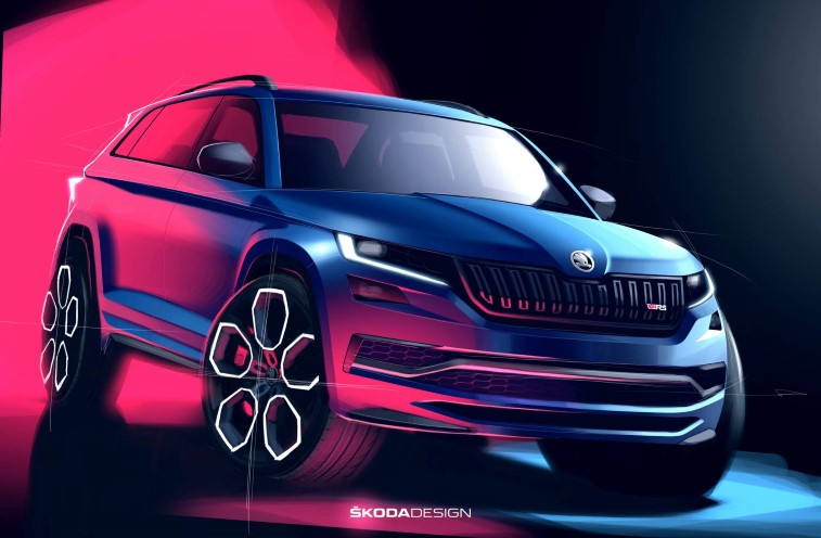 2019 Skoda Kodiaq RS resim galerisi (01.10.2018)