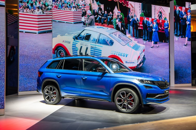 Yeni Skoda Kodiaq RS resim galerisi (02.10.2018)
