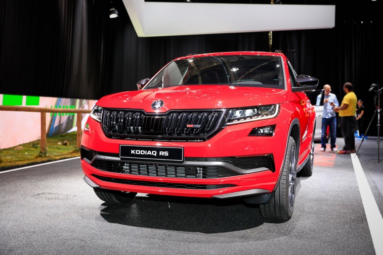 Yeni Skoda Kodiaq RS resim galerisi (02.10.2018)