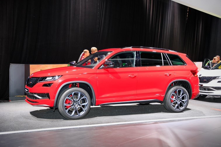 Yeni Skoda Kodiaq RS resim galerisi (02.10.2018)