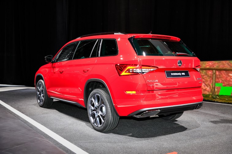 Yeni Skoda Kodiaq RS resim galerisi (02.10.2018)