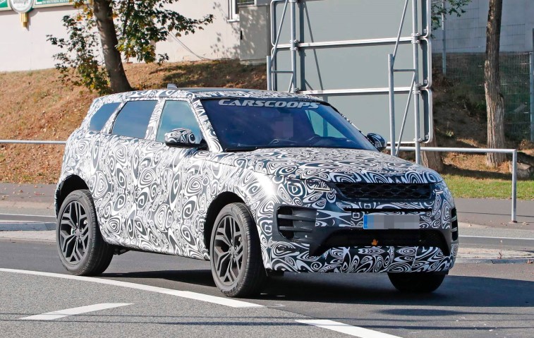 2019 Range Rover Evoque resim galerisi (12.10.2018)