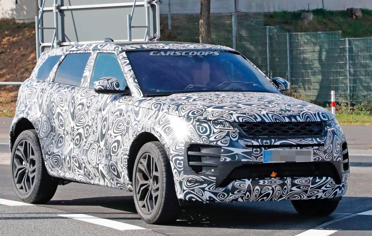 2019 Range Rover Evoque resim galerisi (12.10.2018)