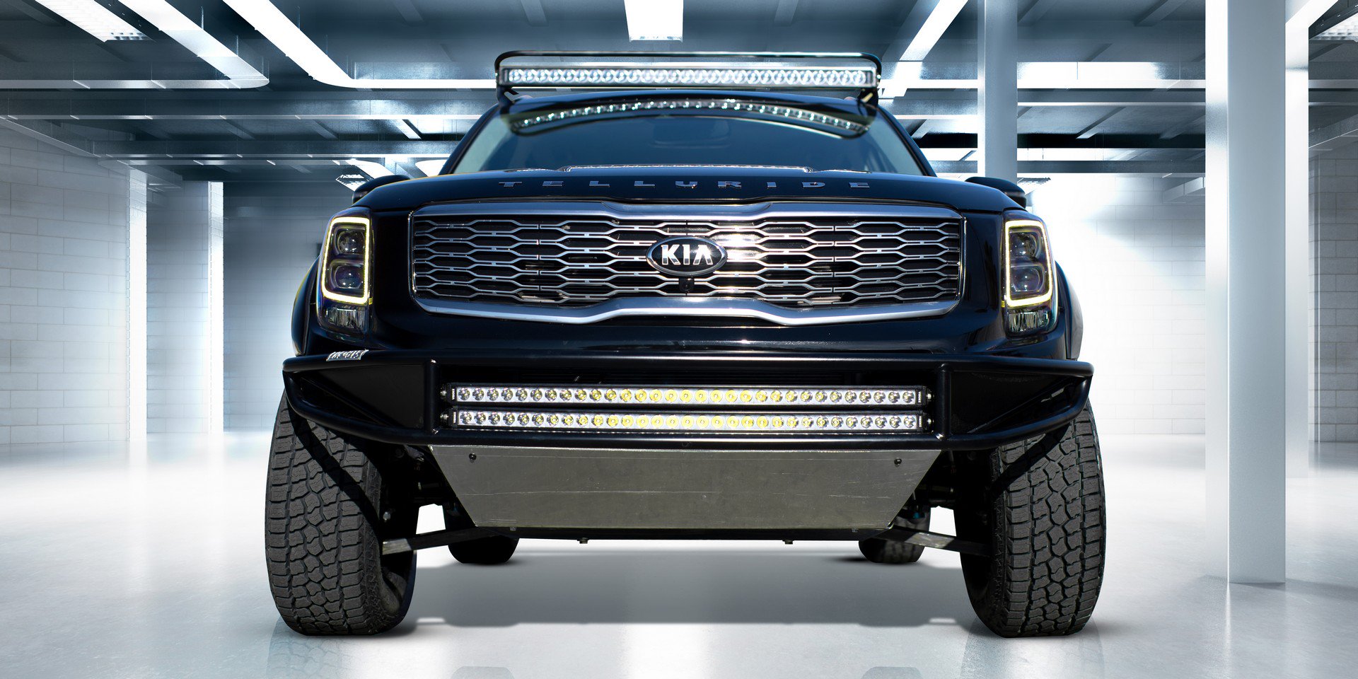Kia Telluride konseptleri resim galerisi (Horizon Roamer, Cadet Leader, Desert Drifter, Baja Glider)