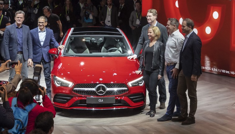 Yeni Mercedes CLA Coupe resim galerisi (15.01.2018)