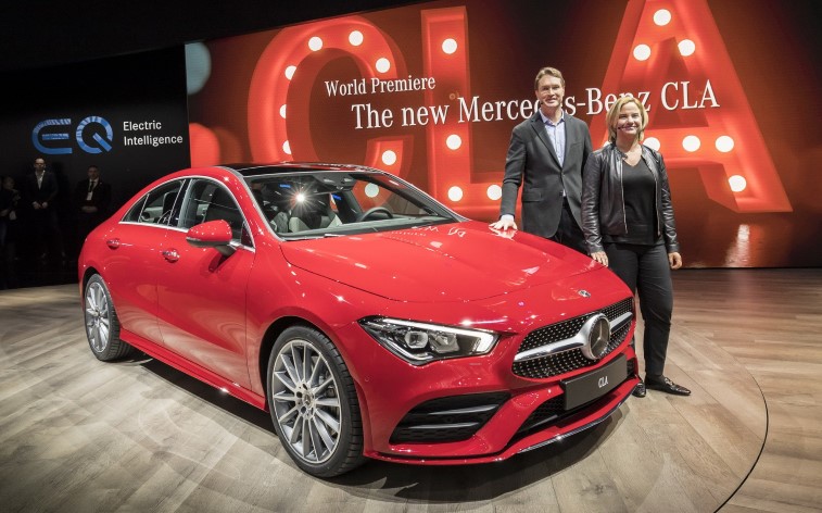 Yeni Mercedes CLA Coupe resim galerisi (15.01.2018)