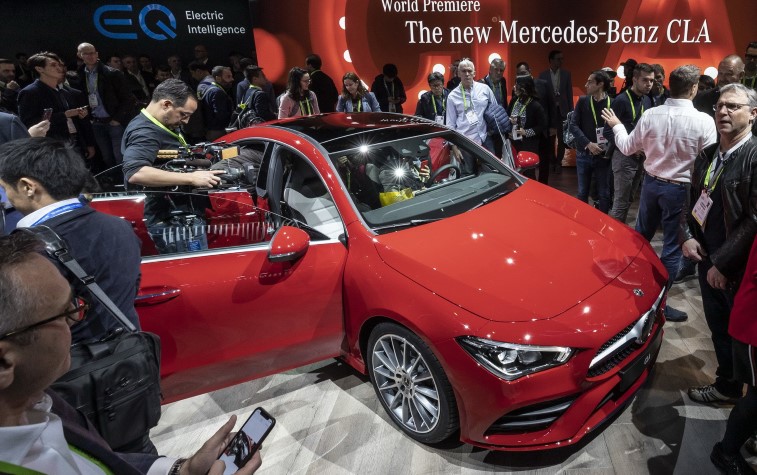 Yeni Mercedes CLA Coupe resim galerisi (15.01.2018)
