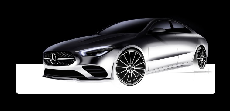 Yeni Mercedes CLA Coupe resim galerisi (15.01.2018)