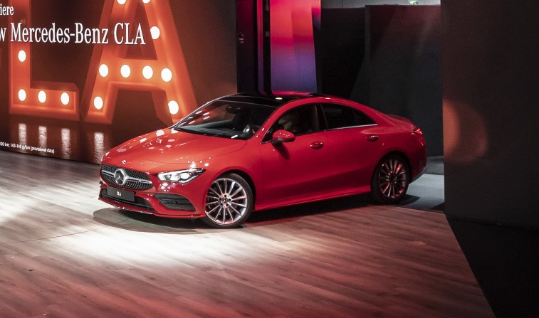 Yeni Mercedes CLA Coupe resim galerisi (15.01.2018)
