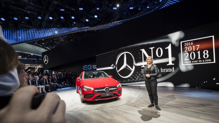 Yeni Mercedes CLA Coupe resim galerisi (15.01.2018)