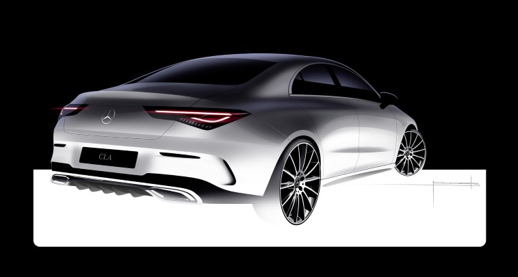 Yeni Mercedes CLA Coupe resim galerisi (15.01.2018)