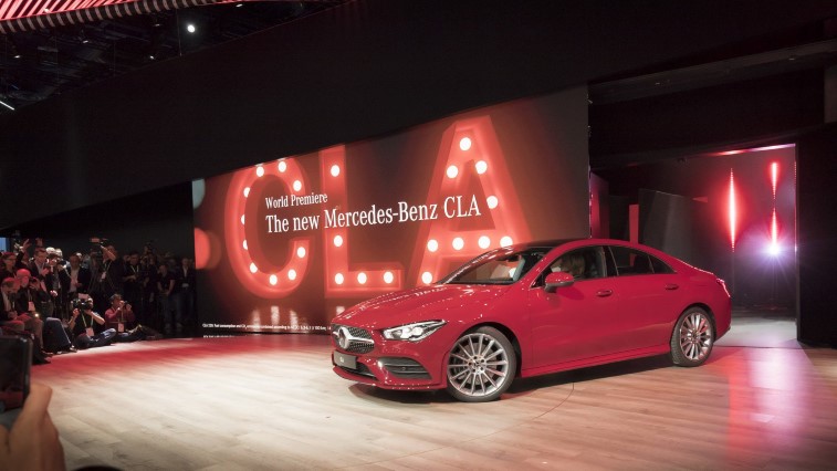 Yeni Mercedes CLA Coupe resim galerisi (15.01.2018)