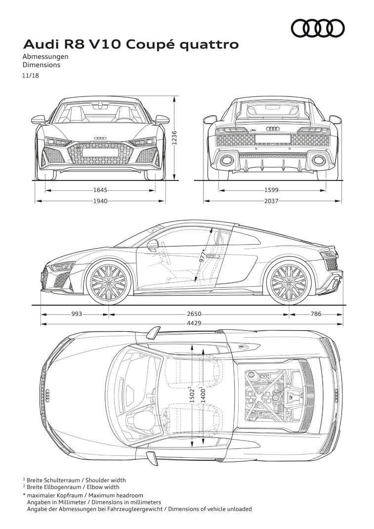 2019 Audi R8 Coupe ve Spyder resim galerisi (21.03.2019)