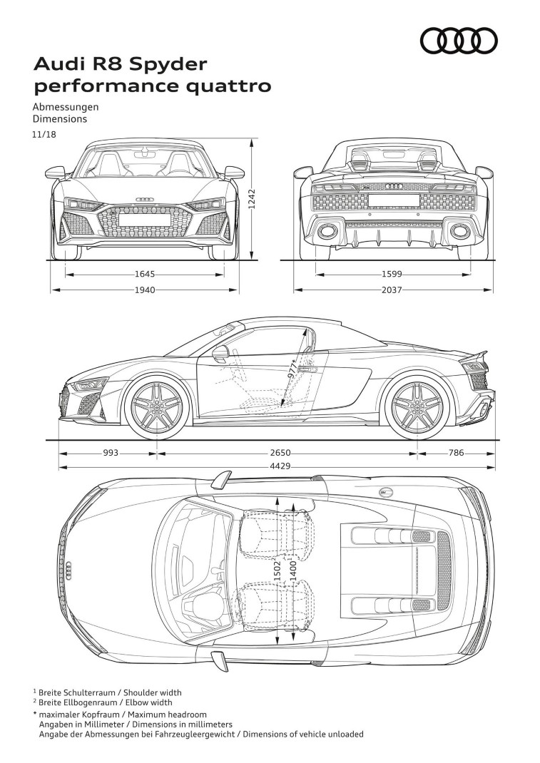 2019 Audi R8 Coupe ve Spyder resim galerisi (21.03.2019)