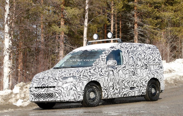 Yeni 2021 VW Caddy resim galerisi